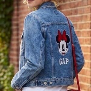 GAP Women's Denim Jacket with Character Design
